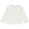 Tee shirt manches longues fille BLANC AOP 24MOIS