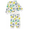 Ensemble long jogging 2 pièces garçon BLANC AOP 36MOIS