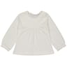 Tee shirt manches longues fille BLANC 24MOIS