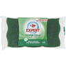 Carrefour expert éponge à récurer multi-usages power clean x3