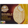 Carrefour sensation 4 bâtonnets double citron meringue 290g