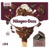 Haagen-Dazs 3 bâtonnets crunchy cookies & cream 192g