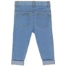 Pantalon denim fille DENIM BLEACH 24MOIS