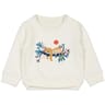 Sweat manches longues fille ECRU 24MOIS