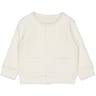 Gilet molleton manches longues fille ECRU 24MOIS