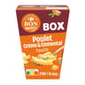 Carrefour bon appétit box fusilli poulet crème emmental 280g