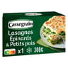 Cassegrain lasagnes aux épinards et petits pois 300g