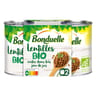Bonduelle lentilles bio cuites dans très peu de jus 320g