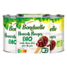 Bonduelle haricots rouges bio cuits dans très peu de jus 320g