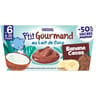 P'tit gourmand vegetal banane cacao dès 6mois 4x90g
