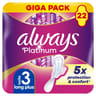 Always platinum serviettes avec ailettes night taille 3 day & night x22