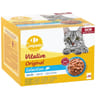 Carrefour companino pâtée pour chat aux poissons 24 sachets de 100g