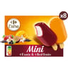 Carrefour extra 8 mini bâtonnets exotic et fruits rouges 300g