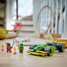 71828 Lego ninjago - La voiture de course à rétrofriction de Lloyd