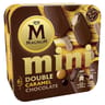Magnum 6 mini bâtonnets glace double chocolat caramel 330ml - 283g