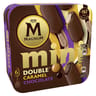 Magnum 6 mini bâtonnets glace double chocolat caramel 330ml - 283g