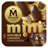 Magnum 6 mini bâtonnets glace double chocolat caramel 330ml - 283g