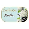 Carte d'or crème glacée menthe avec morceaux de chocolat 700ml 382g