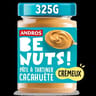 Andros be nuts pâte à tartiner cacahuètes crémeuse 325g