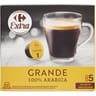Carrefour extra 16 capsules de type dolce gusto grande 112g