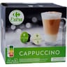 Carrefour extra café capsules cappuccino x16 - 170g
