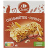 Carrefour classic' barres 4 céréales cacahuètes 125g
