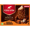Côte d'Or 4 bâtonnets glace vanille sauce caramel 276g