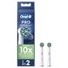Oral-b pro cross action brossettes pour brosse à dents x2