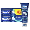 Oral-b dentifrice professional prévention du tartre cristaux nettoyant 2x75ml