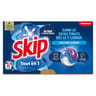 Skip lessive capsules 3 en 1 active clean x15 -0.317kg
