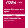 Coca cola cherry 20x33cl (18+2boites offertes)