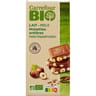 Carrefour bio tablette au chocolat au lait noisettes entières bio- 200g