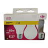 Carrefour ampoule LED E27 standard blanc-chaud 60W X3