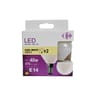 Carrefour ampoule LED fil sphérique 40W E14 x2