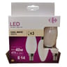 Carrefour ampoule LED fil flamme 40W E14 - x3