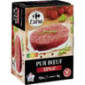 Carrefour extra steak haché pur boeuf 15% mg 10x100g
