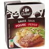 Carrefour classic' sauce au poivre 300ml