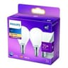 Led classic sphérique e14 225w blanc chaud philips boîte de 2