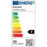 Philips ampoule LED 20w tube linear g13 blanc froid depolie non-dimmable