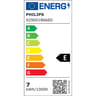 Philips ampoules LED standard 60w a60 b22 blanc chaud non dimmable x2