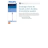Philips ampoule LED 8w tube linear g13 blanc froid depolie non-dimmable