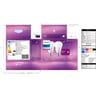 Philips ampoule LED E14 sphérique blanc-froid 40W lot de 2
