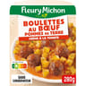 Fleury michon boulettes au boeuf, pommes de terre, crème à la tomate 280g
