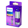 Philips ampoule LED flamme transparente à filament 25 W B35 E14
