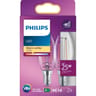 Philips ampoule LED flamme transparente à filament 25 W B35 E14