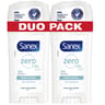 Sanex zero déodorant stick pure & fresh 2x65ml