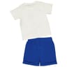 Ensemble court 2 pièces mickey garçon BLANC / MARINE MICKEY 18 MOIS