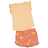 Ensemble court 2 pièces bambi fille PECHE / CORAIL AOP BAMBI 36 MOIS