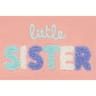 Dors bien molleton mixte ROSE PASTEL LITTLE SISTER 24MOIS