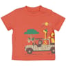 Tee shirt manches courtes garçon SAFRAN 24MOIS